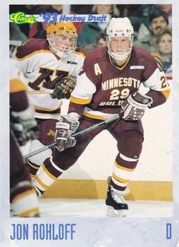 1993 Classic '93 Hockey Draft #78 Jon Rohloff Front