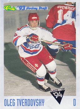 1993 Classic '93 Hockey Draft #111 Oleg Tverdovsky Front