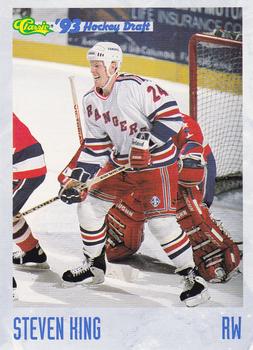 1993 Classic '93 Hockey Draft #136 Steven King Front