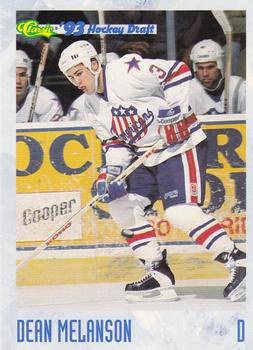 1993 Classic '93 Hockey Draft #143 Dean Melanson Front