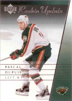 2002-03 Upper Deck Rookie Update #51 Pascal Dupuis Front