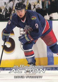 2003-04 In The Game Action #181 David Vyborny Front