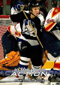 2003-04 In The Game Action #562 Martin St. Louis Front