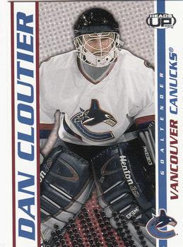 2003-04 Pacific Heads Up #95 Dan Cloutier Front