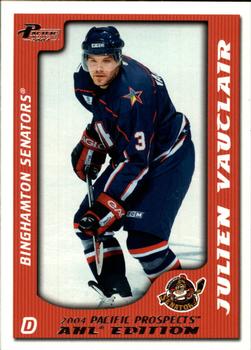 2003-04 Pacific Prospects AHL #8 Julien Vauclair Front