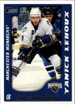 2003-04 Pacific Prospects AHL #51 Yanick Lehoux Front