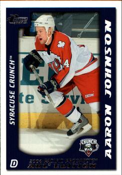 2003-04 Pacific Prospects AHL #85 Aaron Johnson Front