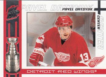 2003-04 Pacific Quest for the Cup #34 Pavel Datsyuk Front