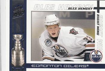 2003-04 Pacific Quest for the Cup #42 Ales Hemsky Front