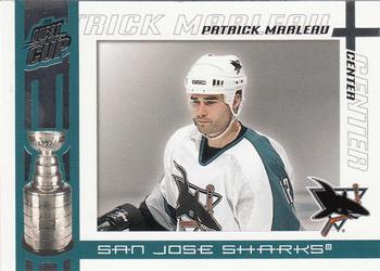 2003-04 Pacific Quest for the Cup #89 Patrick Marleau Front