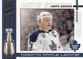 2003-04 Pacific Quest for the Cup #96 Mats Sundin Front