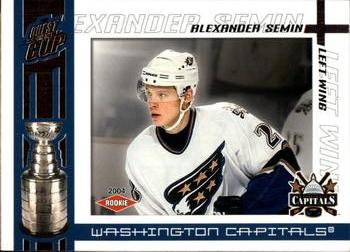 2003-04 Pacific Quest for the Cup #139 Alexander Semin Front