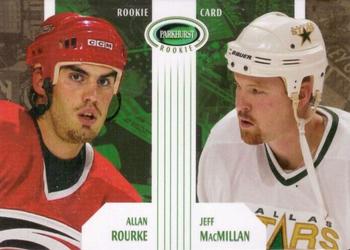 2003-04 Parkhurst Rookie #69 Jeff MacMillan / Allan Rourke Front