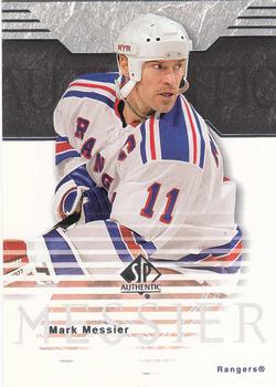 2003-04 SP Authentic #59 Mark Messier Front