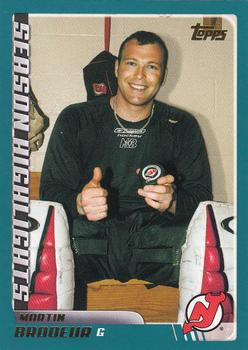 2003-04 Topps #290 Martin Brodeur Front