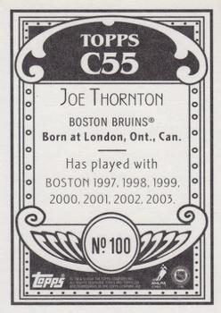 2003-04 Topps C55 #100 Joe Thornton Back