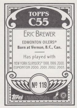 2003-04 Topps C55 #119 Eric Brewer Back
