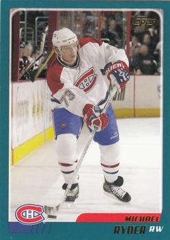 2003-04 Topps Traded & Rookies #TT47 Michael Ryder Front