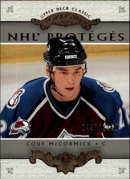 2003-04 Upper Deck Classic Portraits #188 Cody McCormick Front