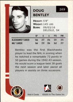 2004-05 In The Game Franchises US West #169 Doug Bentley Back