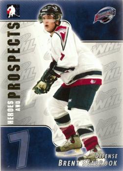 2004-05 In The Game Heroes and Prospects #58 Brent Seabrook Front