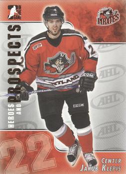 2004-05 In The Game Heroes and Prospects #188 Jakub Klepis Front