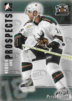 2004-05 In The Game Heroes and Prospects #196 Peter Sarno Front