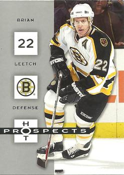2005-06 Fleer Hot Prospects #8 Brian Leetch Front