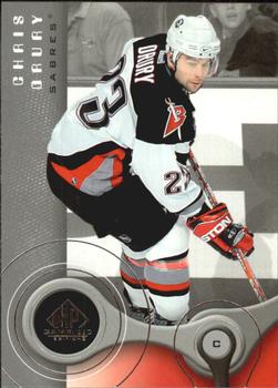 2005-06 SP Game Used #12 Chris Drury Front
