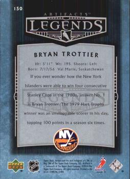 2005-06 Upper Deck Artifacts #150 Bryan Trottier Back