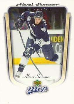 2005-06 Upper Deck MVP #161 Alexei Semenov Front