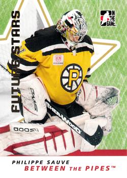 2006-07 In The Game Between The Pipes #43 Philippe Sauve Front