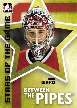 2006-07 In The Game Between The Pipes #58 Cam Ward Front