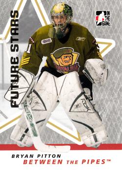 2006-07 In The Game Between The Pipes #5 Bryan Pitton Front