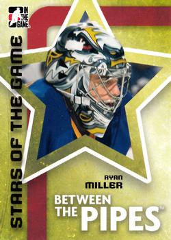 2006-07 In The Game Between The Pipes #76 Ryan Miller Front