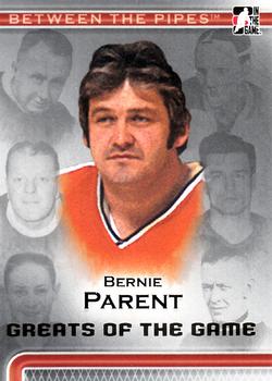 2006-07 In The Game Between The Pipes #79 Bernie Parent Front