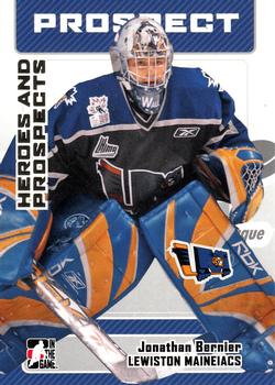 2006-07 In The Game Heroes and Prospects #111 Jonathan Bernier Front