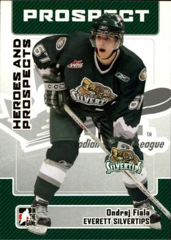 2006-07 In The Game Heroes and Prospects #90 Ondrej Fiala Front