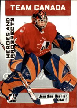 2006-07 In The Game Heroes and Prospects #141 Jonathan Bernier Front