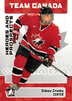 2006-07 In The Game Heroes and Prospects #147 Sidney Crosby Front
