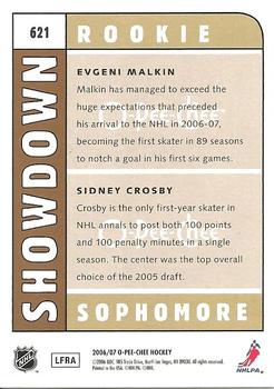 2006-07 O-Pee-Chee #621 Sidney Crosby / Evgeni Malkin Back