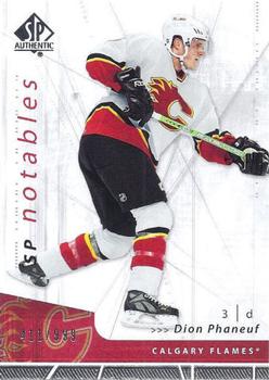 2006-07 SP Authentic #109 Dion Phaneuf Front