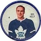 1960-61 Shirriff Coins #4 Red Kelly Front