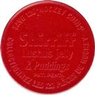 1960-61 Shirriff Coins #27 Phil Goyette Back