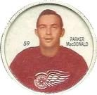 1960-61 Shirriff Coins #59 Parker MacDonald Front