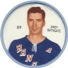 1960-61 Shirriff Coins #89 Andy Bathgate Front