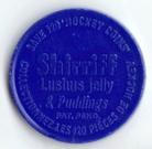 1960-61 Shirriff Coins #6 Allan Stanley Back