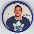 1960-61 Shirriff Coins #7 Bob Baun Front