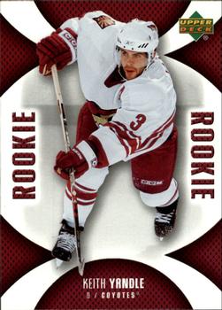 2006-07 Upper Deck Mini Jersey #121 Keith Yandle Front