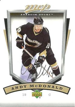 2006-07 Upper Deck MVP #3 Andy McDonald Front